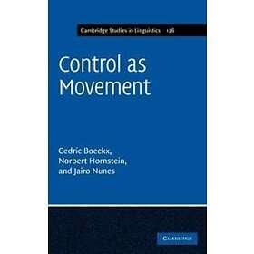 Cedric Boeckx: Control as Movement
