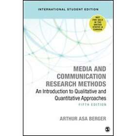 Arthur A Berger: Media and Communication Research Methods International Student 