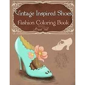 Basak Tinli: Vintage Inspired Shoes Fashion Coloring Book