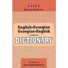 E Goderdzishvili: English-Georgian &; Georgian-English One-to-One Dictionary (ex
