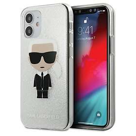 Karl Lagerfeld iPhone 12 Mini Glitter KLHCP12SPCUTRIKSL