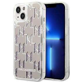Karl Lagerfeld KLHCP14SLMNMS iPhone 14 Glitter Liquid Monogram