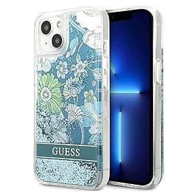 Guess GUHCP13MLFLSN iPhone 13 Flower 6,1 Glitter Liquid