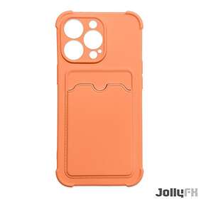 A-One Brand Card Armor Case skal för iPhone orange 13 Pro kortplånbok Air Bag pansarhus