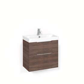 Macro Design Tvättställsskåp Crown Grip Kommod 60x35 Brun Ask Light FSK6035BJL