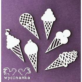 Diverse Chipboard Die Cuts - Glassar