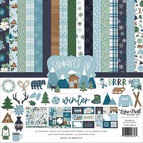 Echo Park Paper Pad - Snowed In 12x12"