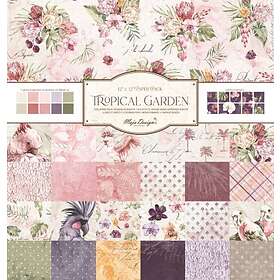 Maja Design Hel kollektion 12"x12" - Tropical Garden 18 ark