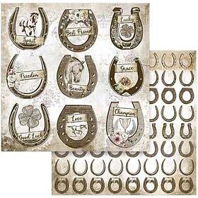 Stamperia Papper - Romantic Horses Horseshoe