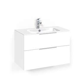 Macro Design Tvättställsskåp Crown Grip Kom 80x45 Vit Gr L8 FSK80VJL8