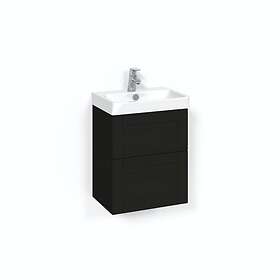 Macro Design Tvättställsskåp Crown Ramlucka Light 70 Kom 45x35 Sv.Ek Fr L FSK453