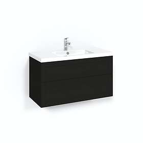 Macro Design Tvättställsskåp Crown Ramlucka Light 45 Kom 100x45 Sv.Ek Fr L45 FSK