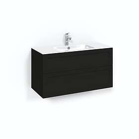 Macro Design Tvättställsskåp Crown Ramlucka Light 8 Kom 100x45 Sv.Ek Sh L8 FSK10