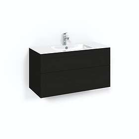 Macro Design Tvättställsskåp Crown Ramlucka Light 8 Kom 100x45 Sv.Ek Fr L8 FSK10