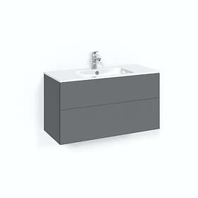 Macro Design Tvättställsskåp Crown Plain Light 14 Kom 100x45 Ant Psh L14 FSK100A