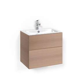 Macro Design Tvättställsskåp Crown Plain Light 8 Kom 60x45 Lj.Ek Psh L8 FSK60EPPL8