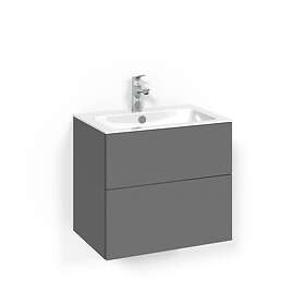 Macro Design Tvättställsskåp Crown Plain Light 8 Kom 60x45 Ant Pl L8 FSK60APL8