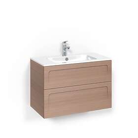 Macro Design Tvättställsskåp Crown Ramlucka Light 14 Kom 80x45 Lj.Ek Sh L14 FSK80ESL14