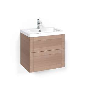 Macro Design Tvättställsskåp Crown Ramlucka Light 45 Kom 60x45 Lj.Ek Fr L45 FSK6