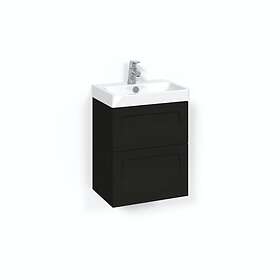 Macro Design Tvättställsskåp Crown Ramlucka Light 70 Kom 45x35 Sv.Ek Sh L FSK453