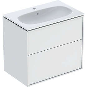 Ifö Ifö Tvättställsskåp Sense Art Smal Design 75 med 2 Lådor Tvättställskåp lådor 502.545.01.1