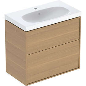 Ifö Tvättställsskåp Sense Art Kompakt 75 med Avställningsyta och 2 Lådor l 502,550.JH.1