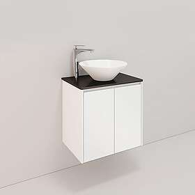 Noro Tvättställsskåp Lifestyle Concept Loop 60 Hög Vit 2 luckor Lo 60019