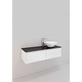 Noro Tvättställsskåp Lifestyle Concept Loop Lav 1200H Vit 3 lådor L 60089