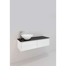 Noro Tvättställsskåp Lifestyle Concept Loop Lav 1200V Vit 3 lådor L 60091