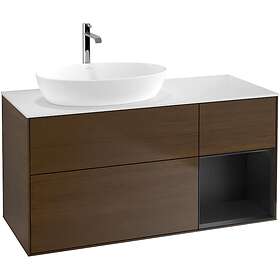 Villeroy & Boch Tvättställsskåp Finion med 3 Lådor Hylla och Bänkskiva för Ocentrerat från Artis Collaro GA51PDGN