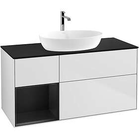 Villeroy & Boch Tvättställsskåp Finion med 3 Lådor Hylla och Bänkskiva för Fristående från Artis Collaro G822PDMT