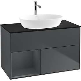 Villeroy & Boch Tvättställsskåp Finion med 2 Lådor Hylla och Bänkskiva för Fristående från Artis Collaro GA12HGHG