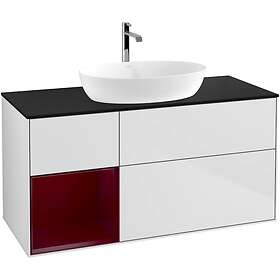 Villeroy & Boch Tvättställsskåp Finion med 3 Lådor Hylla och Bänkskiva för Fristående från Artis Collaro G822HBMT