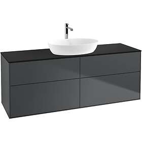 Villeroy & Boch Tvättställsskåp Finion med 4 Lådor och Bänkskiva för Fristående från Artis Collaro GA9200HG