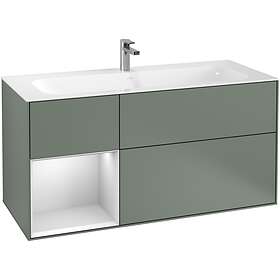 Villeroy & Boch Tvättställsskåp Finion med 3 Lådor och Hylla för Inbyggt F060MTG