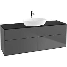 Villeroy & Boch Tvättställsskåp Finion med 4 Lådor och Bänkskiva för Fristående från Artis Collaro F85200GK