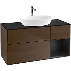 Villeroy & Boch Tvättställsskåp Finion med 3 Lådor Hylla och Bänkskiva för Fristående från Artis Collaro GA72PDGN