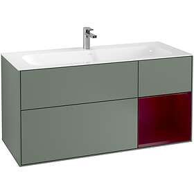 Villeroy & Boch Tvättställsskåp Finion med 3 Lådor och Hylla för Inbyggt F070HBG