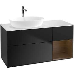 Villeroy & Boch Tvättställsskåp Finion med 3 Lådor Hylla och Bänkskiva för Ocentrerat från Artis Collaro GA51GNPD