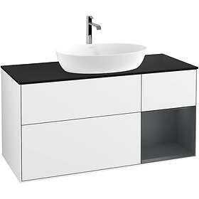 Villeroy & Boch Tvättställsskåp Finion med 3 Lådor Hylla och Bänkskiva för Fristående från Artis Collaro G832HGGF