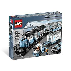 Lego City Custom Container MOC train sets 10219 3677 60098 60052 7939 7898 