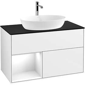 Villeroy & Boch Tvättställsskåp Finion med 2 Lådor Hylla och Bänkskiva för Fristående från Artis Collaro G772GFGF