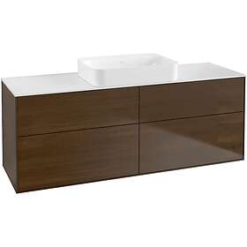 Villeroy & Boch Tvättställsskåp Finion med 4 Lådor och Bänkskiva för Fristående G73100GN