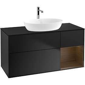 Villeroy & Boch Tvättställsskåp Finion med 3 Lådor Hylla och Bänkskiva för Fristående från Artis Collaro GA72GNPD
