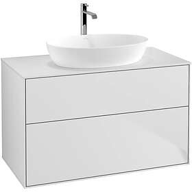 Villeroy & Boch Tvättställsskåp Finion med 2 Lådor och Bänkskiva för Fristående från Artis Collaro G76100MT