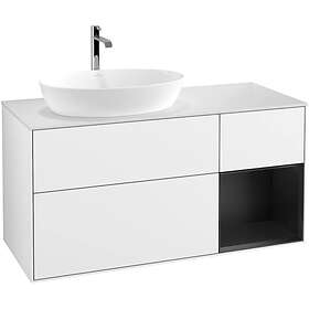 Villeroy & Boch Tvättställsskåp Finion med 3 Lådor Hylla och Bänkskiva för Ocentrerat från Artis Collaro GA51PDGF