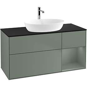 Villeroy & Boch Tvättställsskåp Finion med 3 Lådor Hylla och Bänkskiva för Fristående från Artis Collaro GA72GMGM