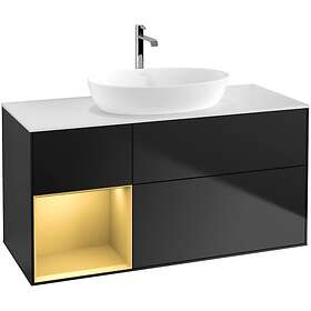 Villeroy & Boch Tvättställsskåp Finion med 3 Lådor Hylla och Bänkskiva för Fristående från Artis Collaro GA61HFPD