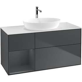 Villeroy & Boch Tvättställsskåp Finion med 3 Lådor Hylla och Bänkskiva för Fristående från Artis Collaro GA61HGHG
