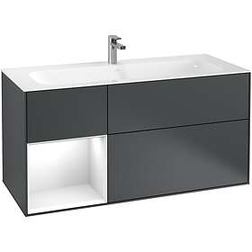 Villeroy & Boch Tvättställsskåp Finion med 3 Lådor och Hylla för Inbyggt F060GFH